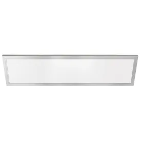 1 ft. x 4 ft. 50W (80W Replacement) Color Selectable (5CCT) Dimmable Nickel Flat Panel LED Light Fixture