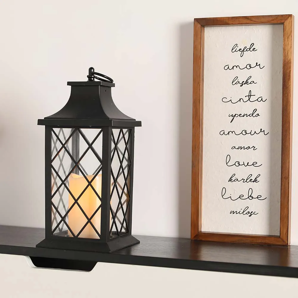 12''High Vintage Candle Lantern