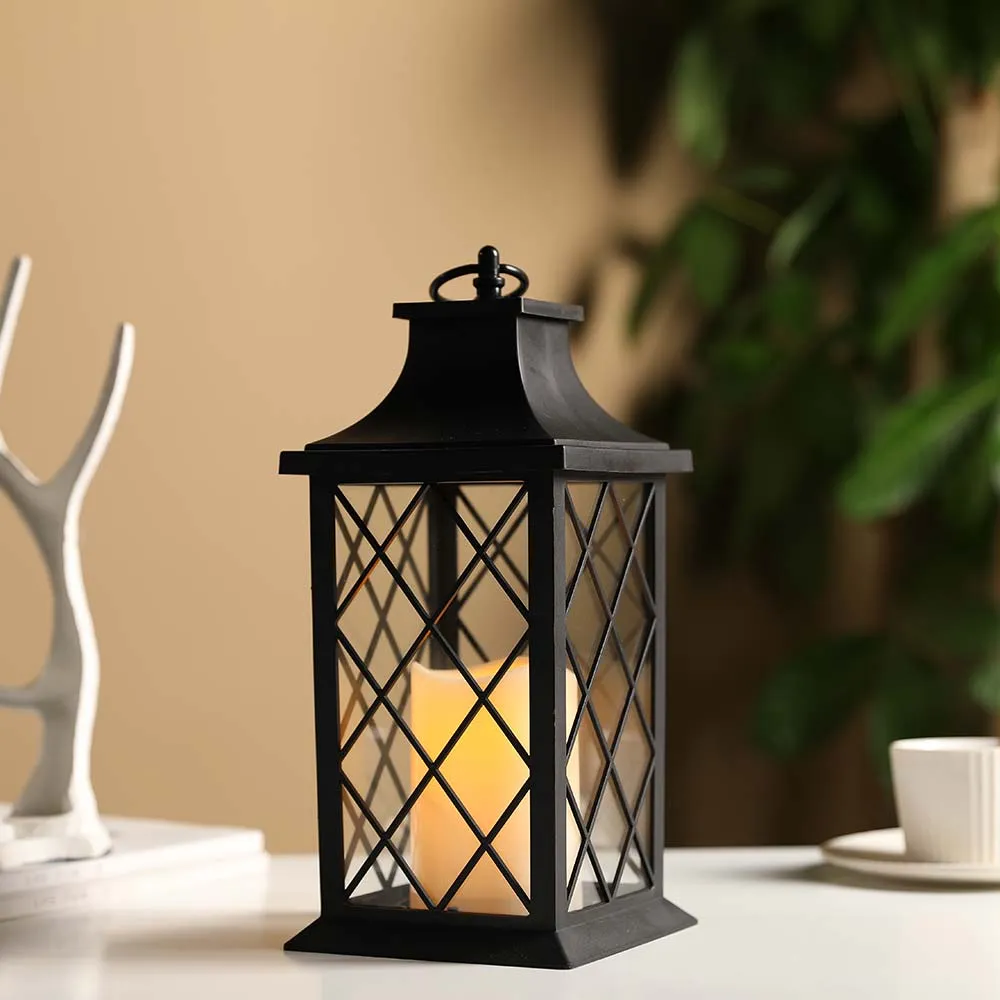 12''High Vintage Candle Lantern