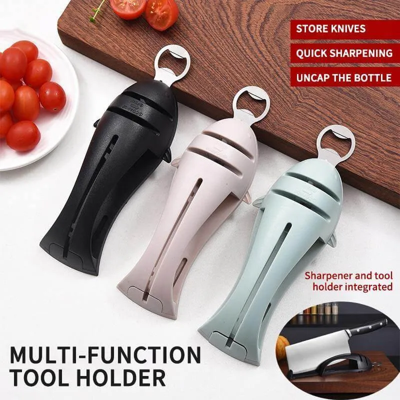 3In1 Multifunctional Grindstone Knife Sharpener