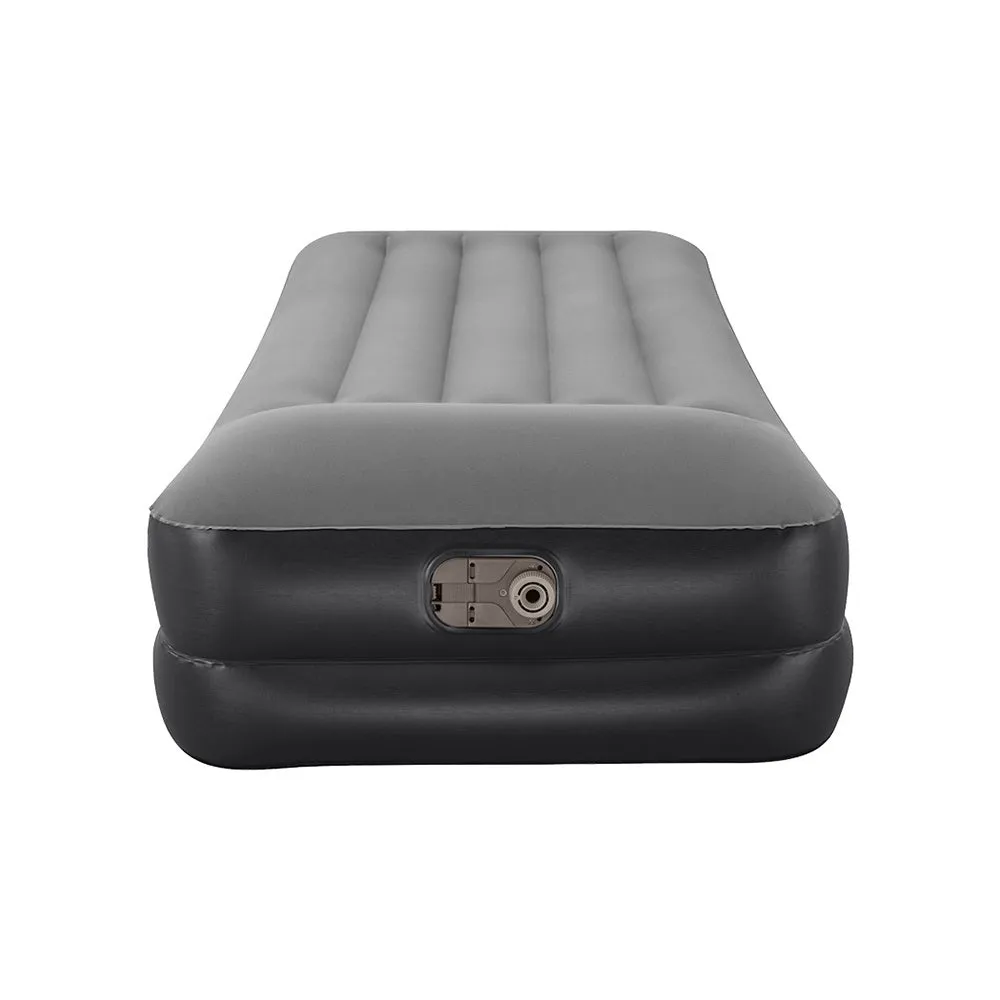 46 CM Thickness Air Bed Inflatable Mattress with Built-in Pump - Single Size