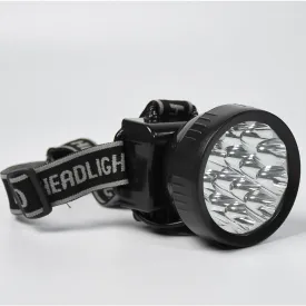 7519 HEAD LAMP 13 LED LONG RANGE RECHARGEABLE HEADLAMP ADJUSTMENT LAMP USE FOR FARMERS, FISHING, CAMPING, HIKING, TREKKING, CYCLING