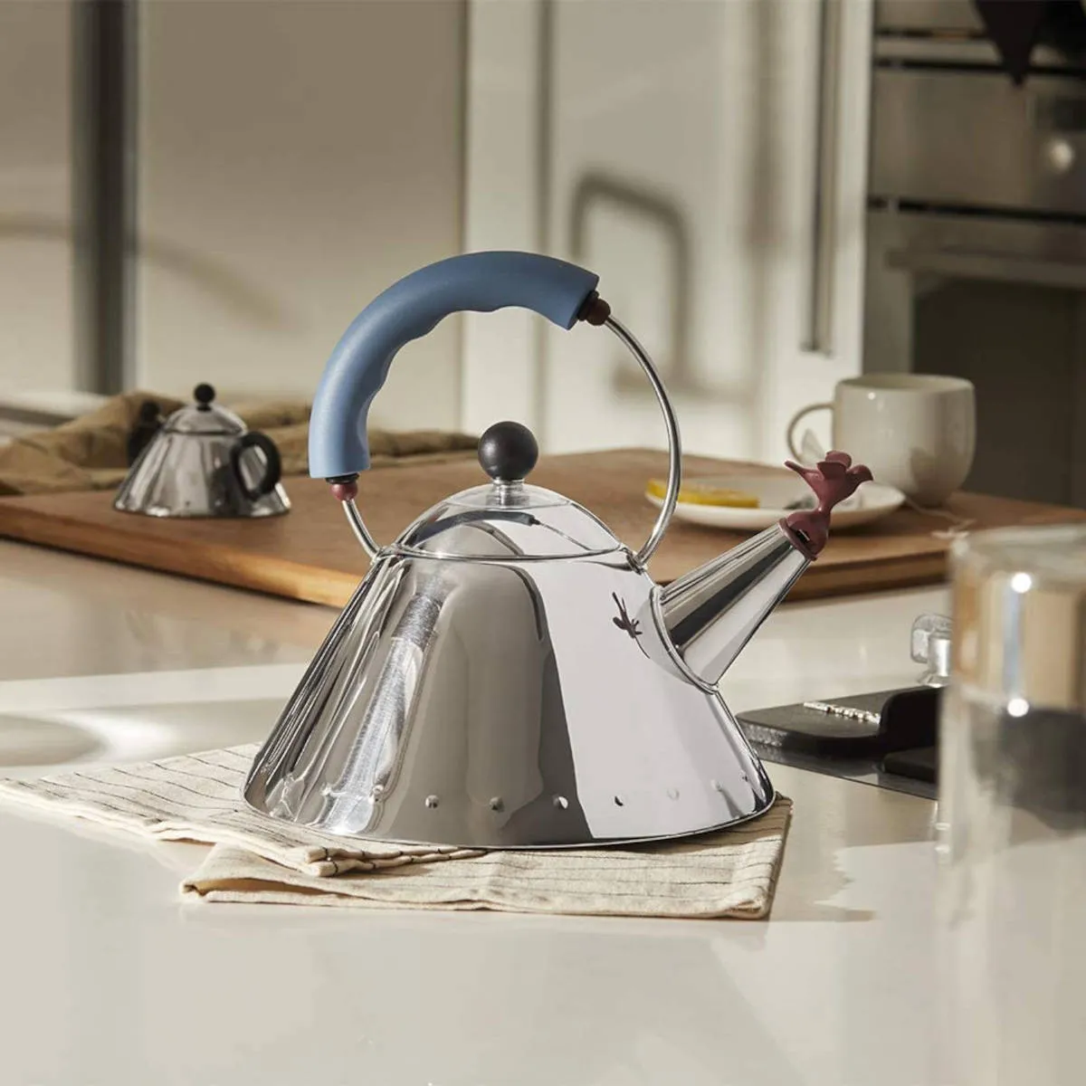 Alessi Graves Kettle Blue