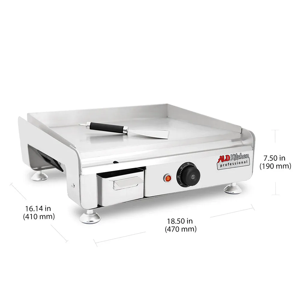 AP-412 Flat Top Griddle | Teppanyaki Grill with Manual Control