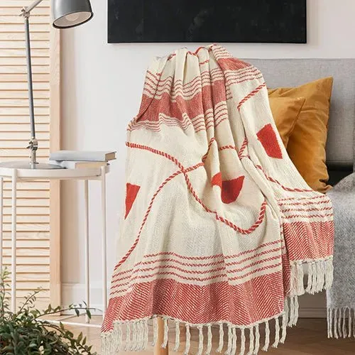 Arizona 80186RED Red Throw Blanket