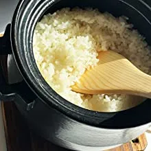 Banko Ware Donabe Rice Pot 2-Go Double Lid