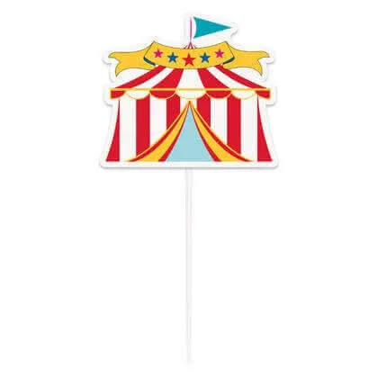 Circus Time! - Tent Shaped Cake Topper