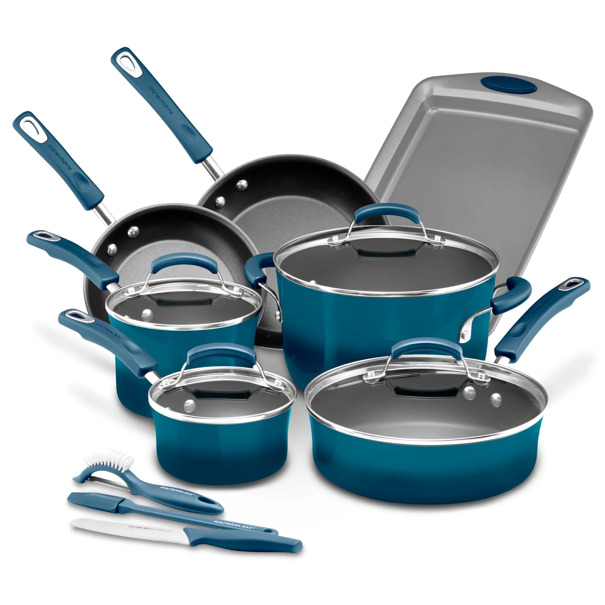 Classic Brights 14-Piece Cookware Set