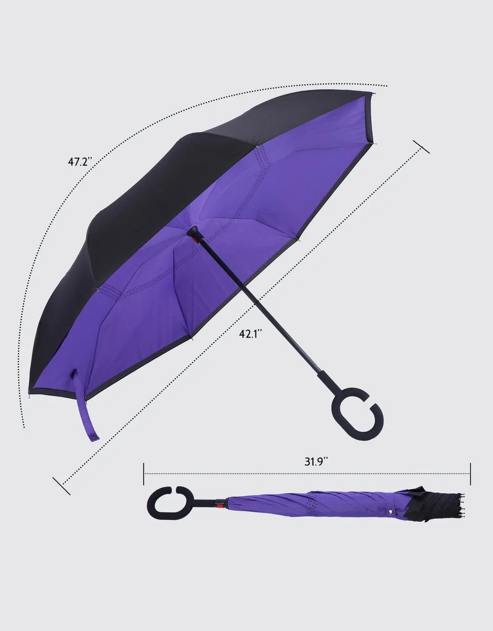 Classic Canopy Inverted Umbrella