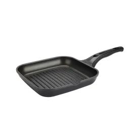 Commichef Cast Aluminium 28cm Grill Pan - Black