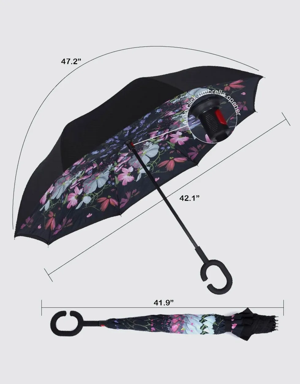 Dapple Canopy Inverted Umbrella