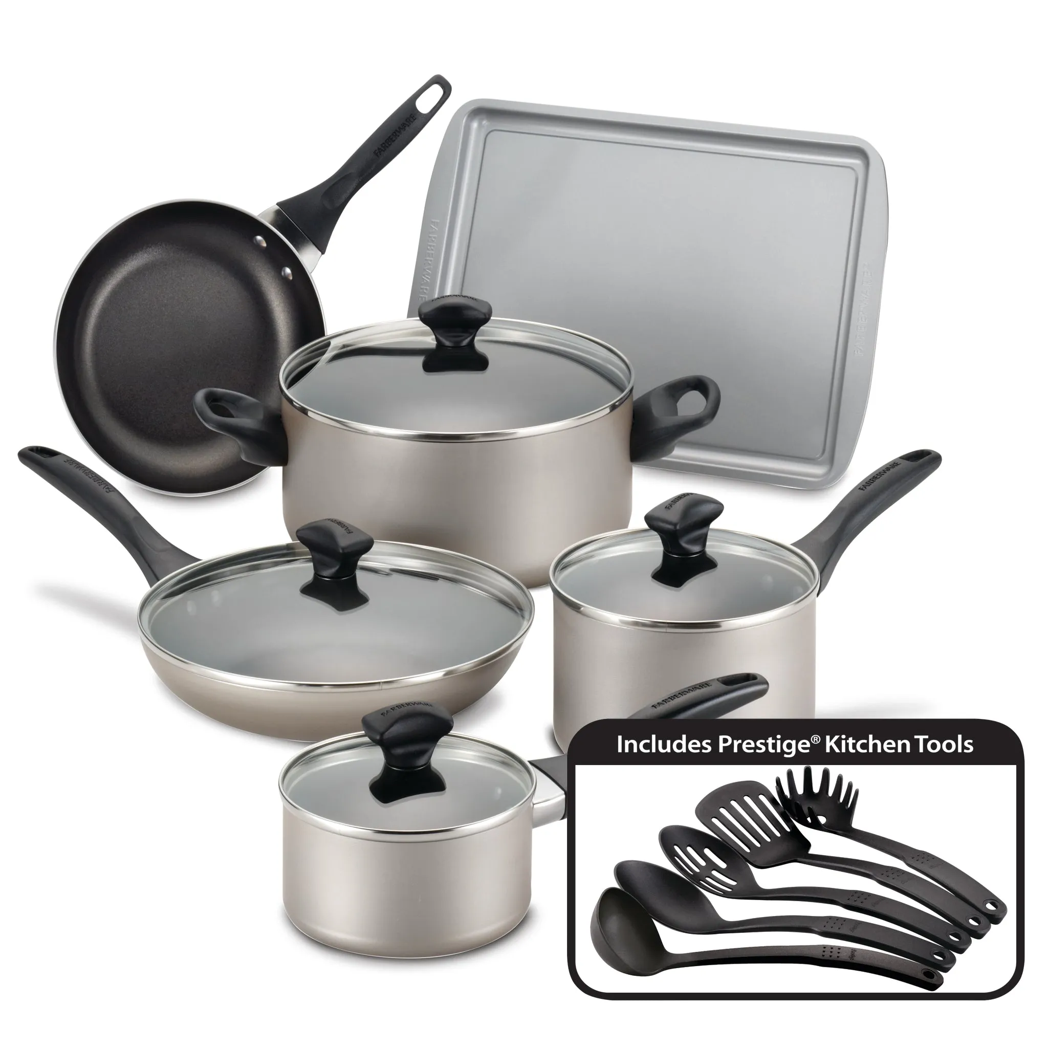 Dishwasher Safe Nonstick 15-Piece Cookware Set