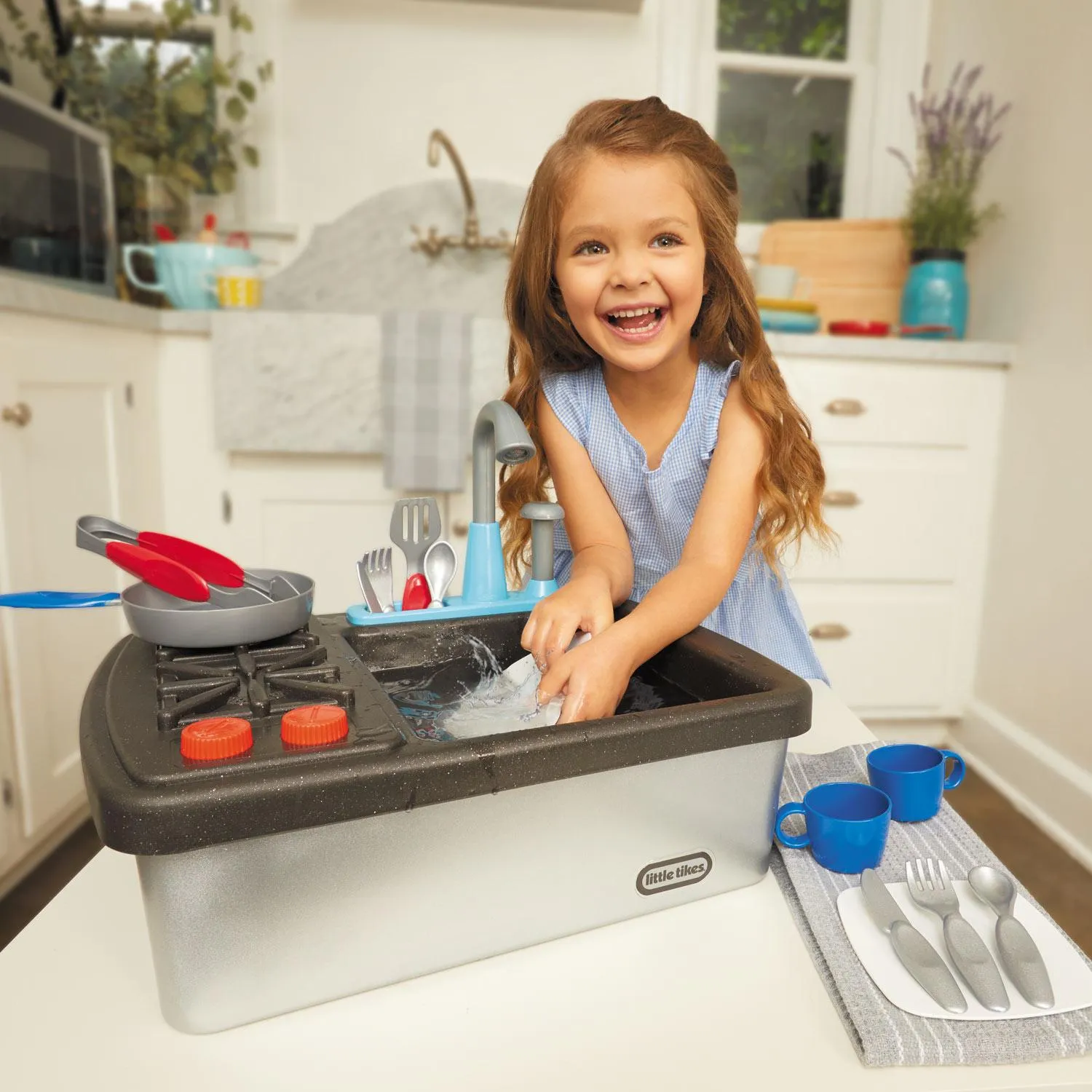 First Sink & Stove