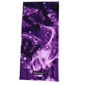 Hot Leathers HWN1004 Purple Butterfly EZ Tube