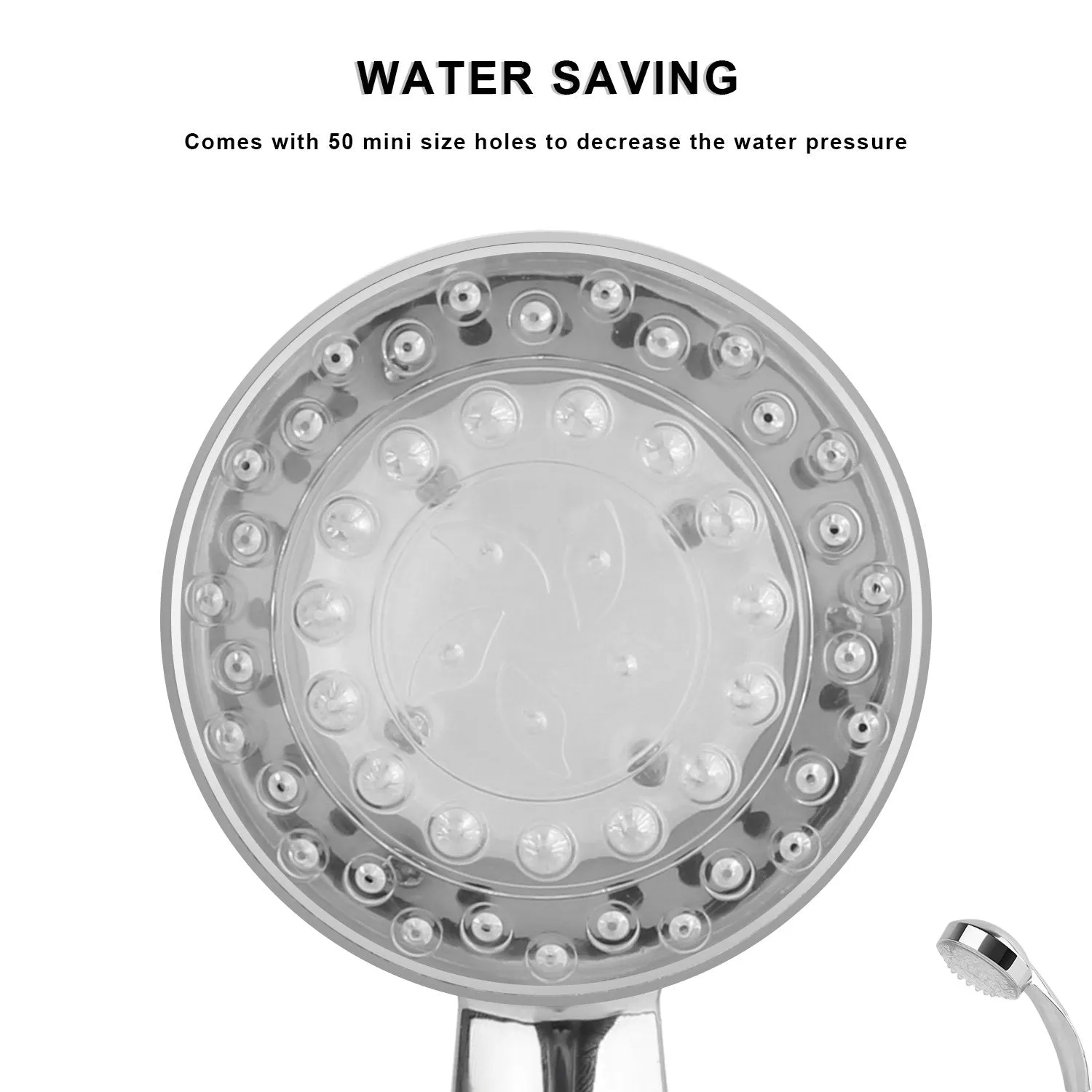 iMounTEK Color-Changing Hydropower LED Shower Head