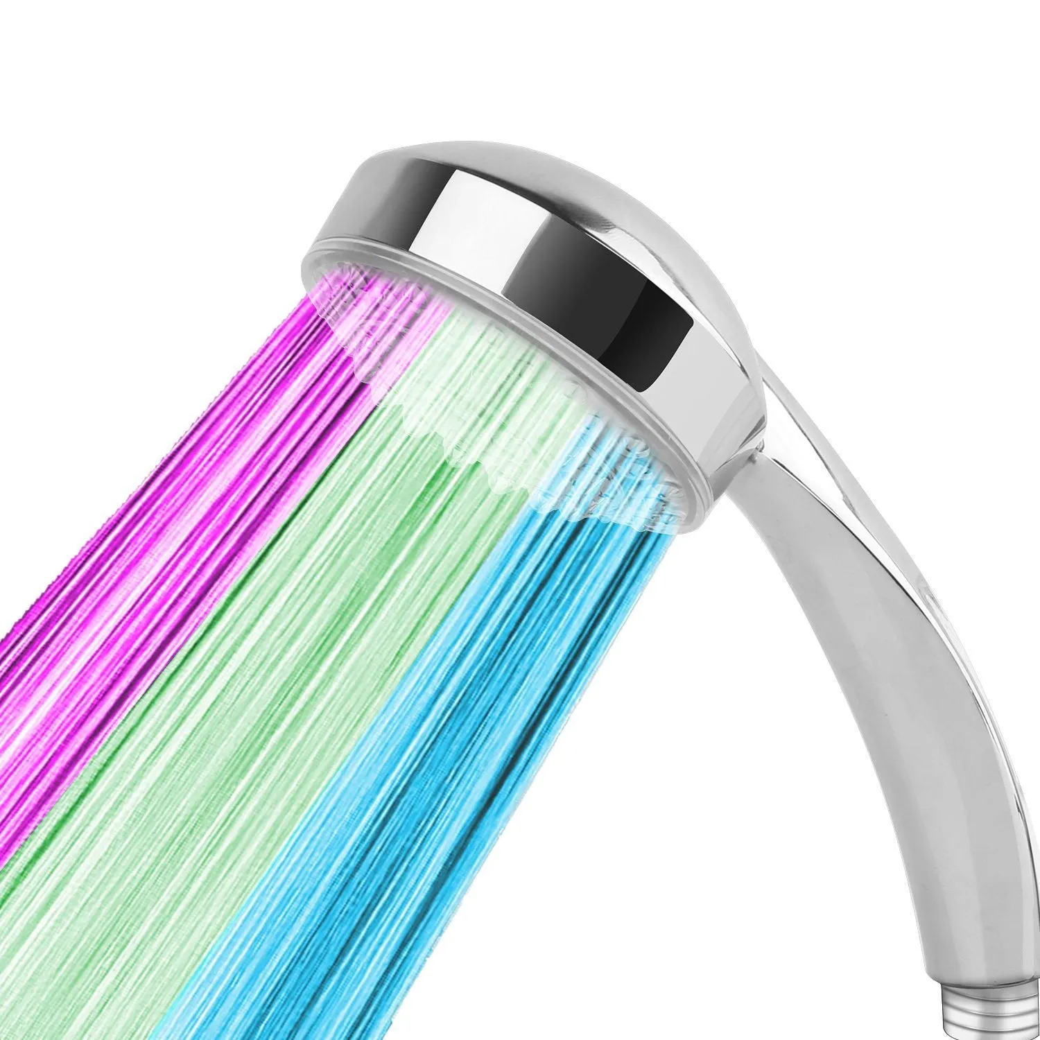 iMounTEK Color-Changing Hydropower LED Shower Head