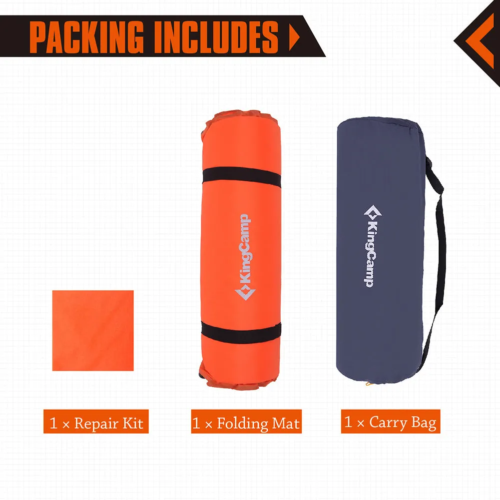 KingCamp Single Self Inflating 7.5 R-Value Sleeping Pad