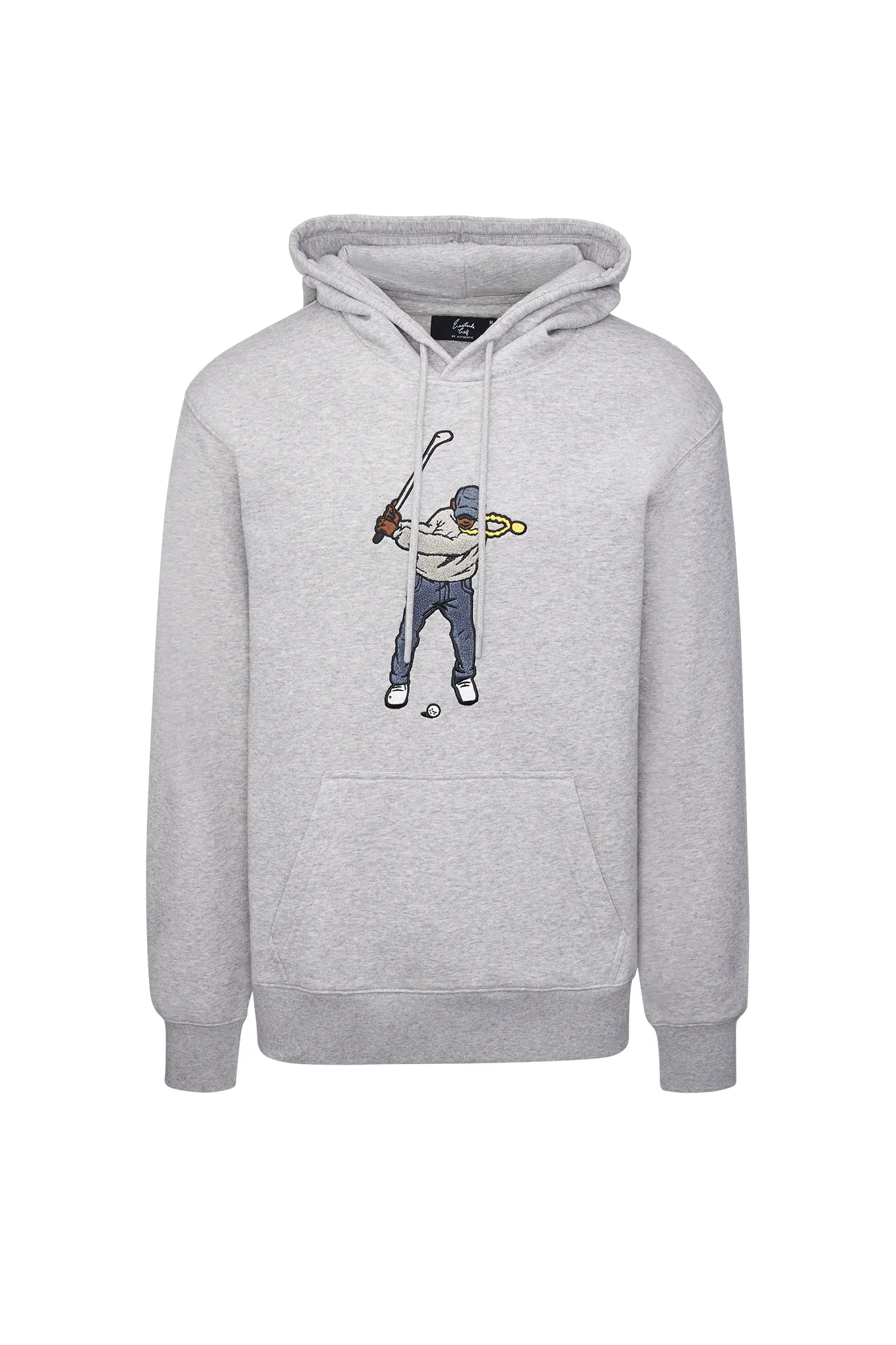 Men's Core Fleece Hoodie Swingman Heather Grey