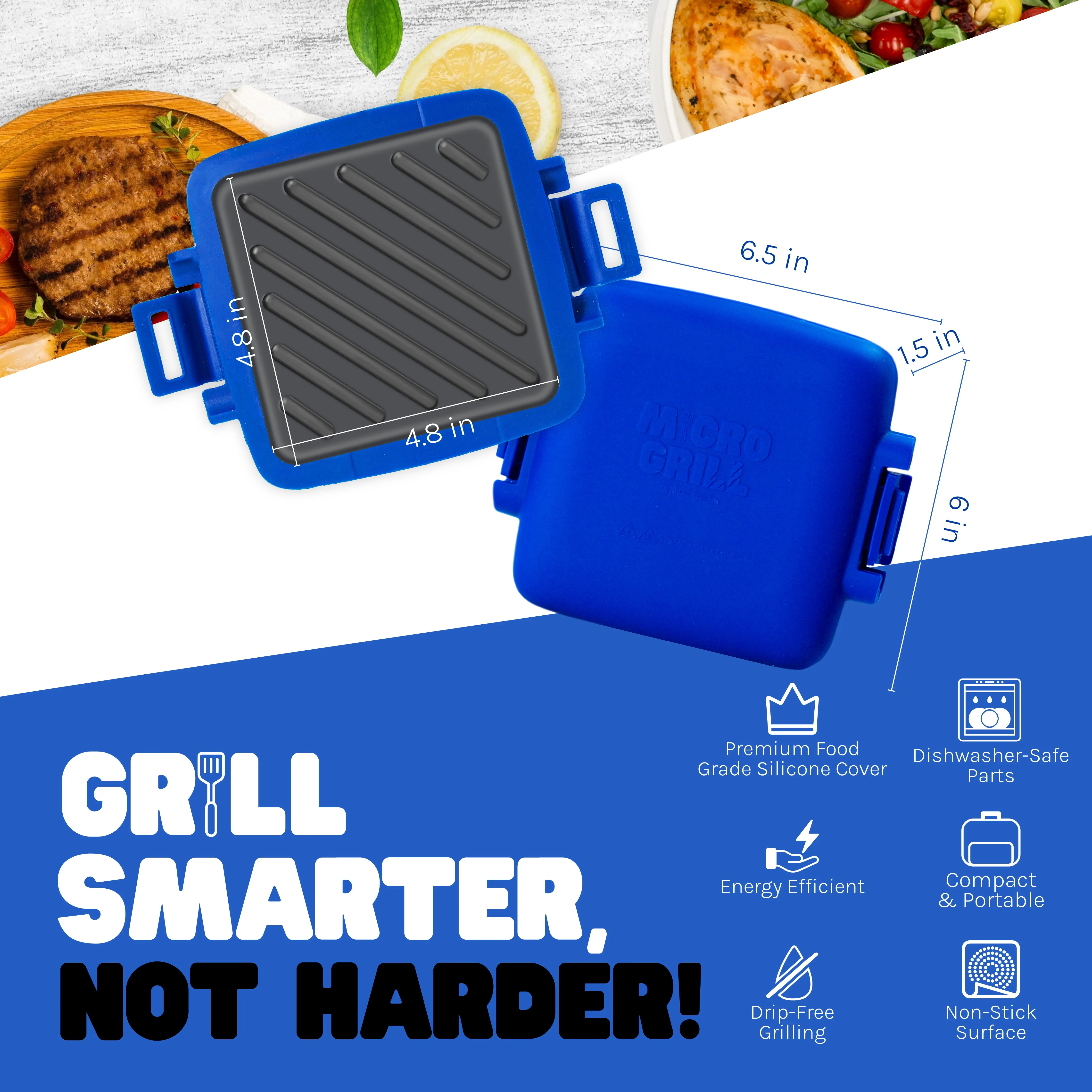 Micro Grill - Microwave Grill (Blue)