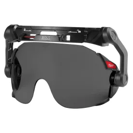 Milwaukee 48-73-1416 BOLT Eye Visor - Tinted Dual Coat Lens with Head Lamp Mount Bracket (Compatible with Milwaukee Safety Helmets)