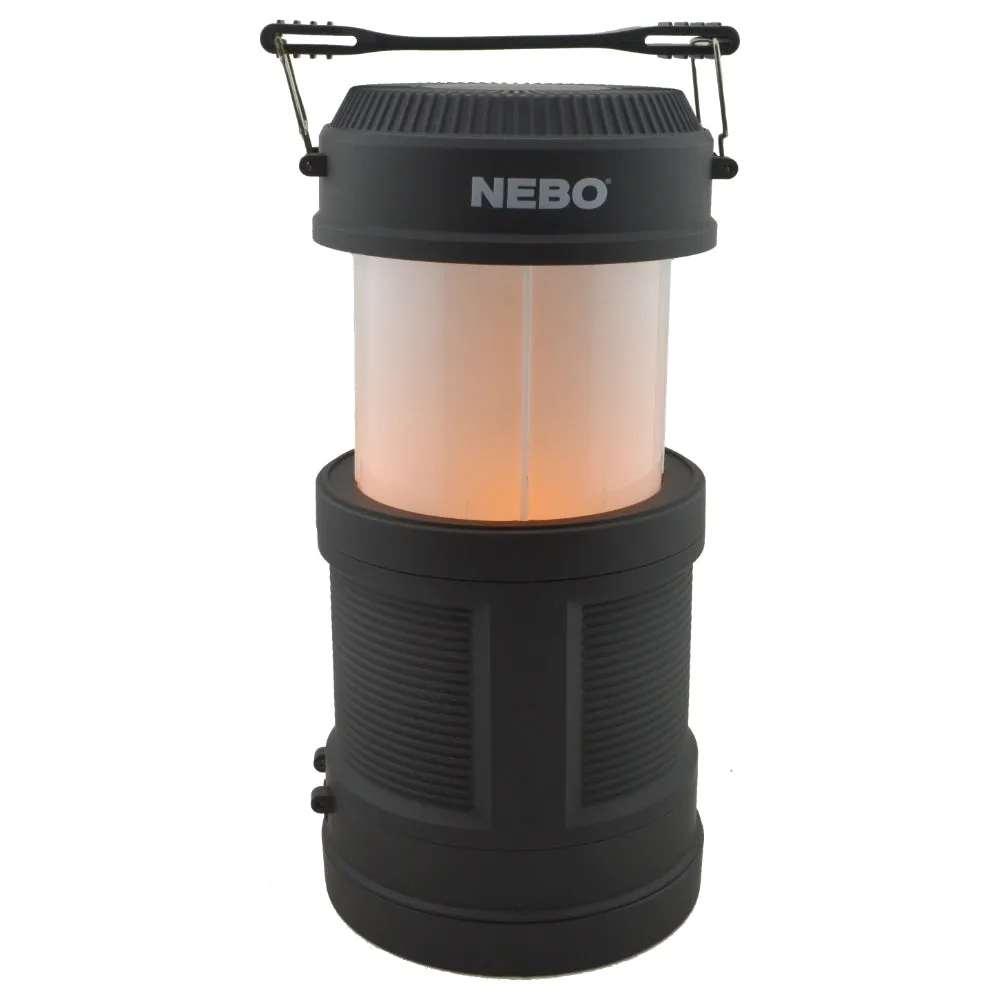 Nebo Realistic Flame Pop-Up Lantern and Spot Light 300 Lumen LED