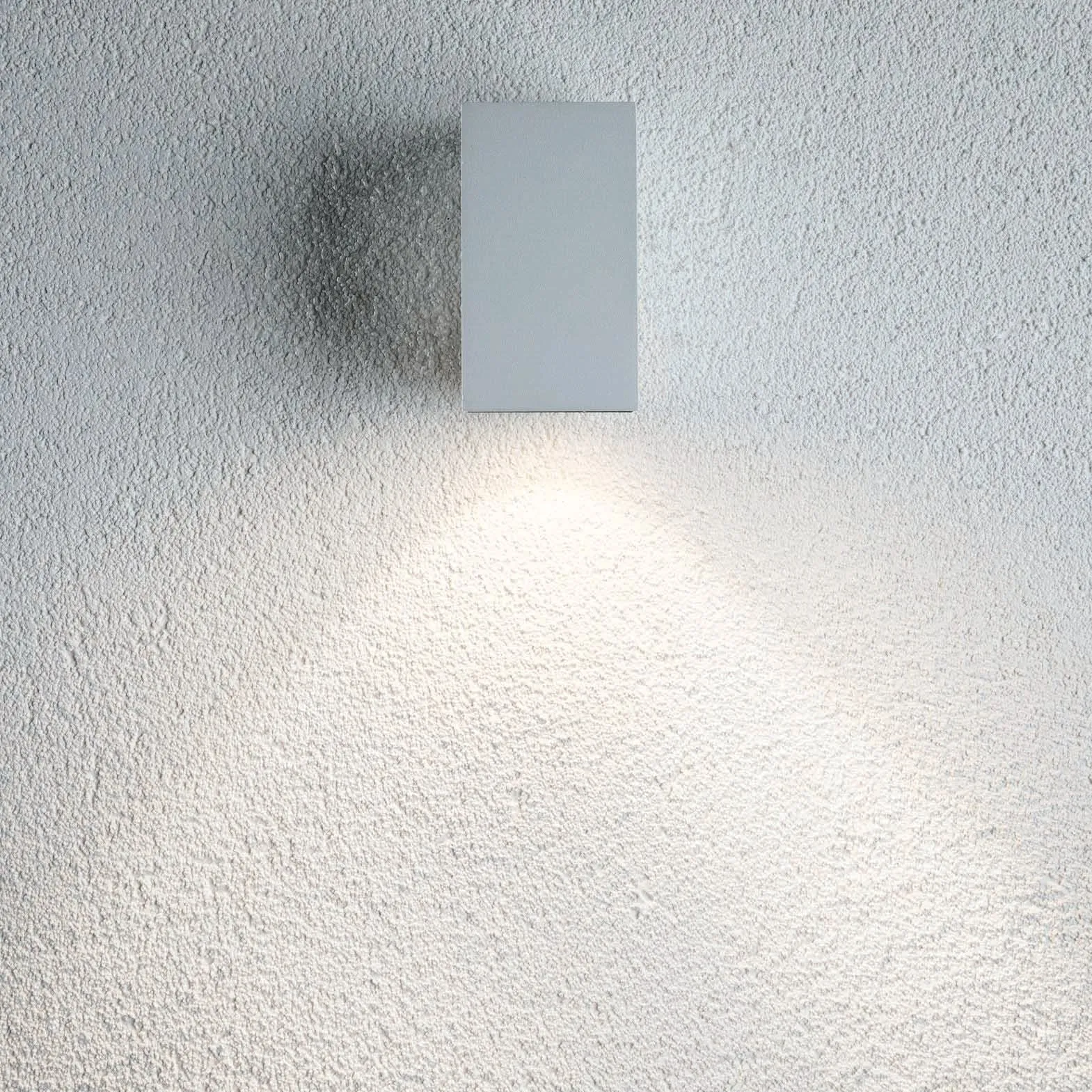 Outdoor Flame 5.2W LED Single Output Wall Light in White