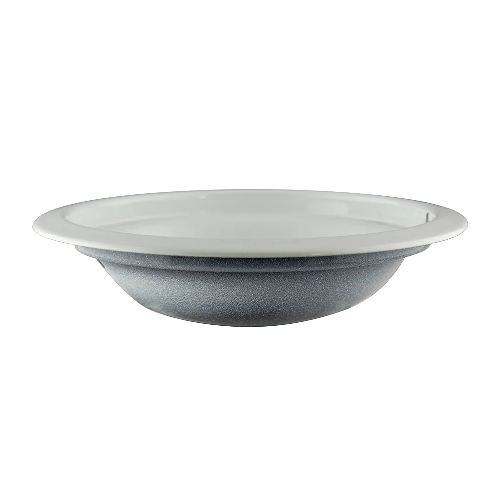 P101W Style A Small Heavy Duty White Porcelain Drip Bowl Range Kleen