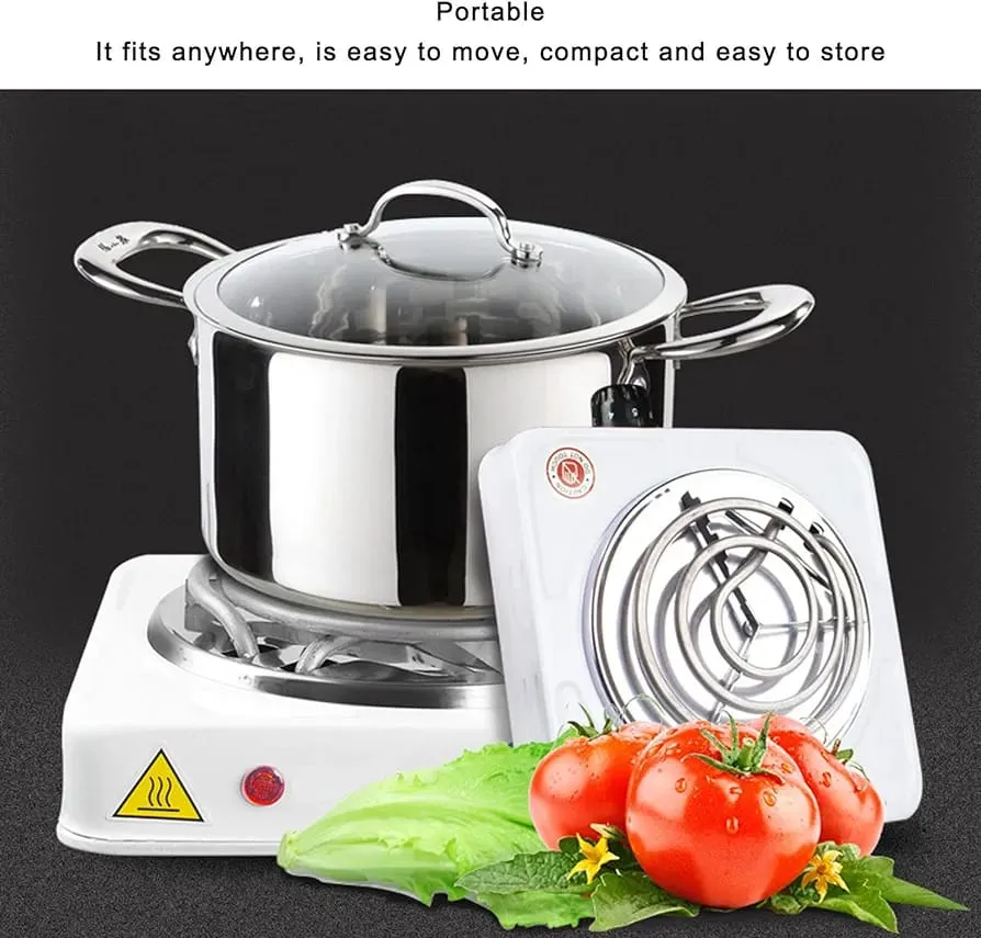 Raf Electric Single-Burner Spiral Stove Hot Plate