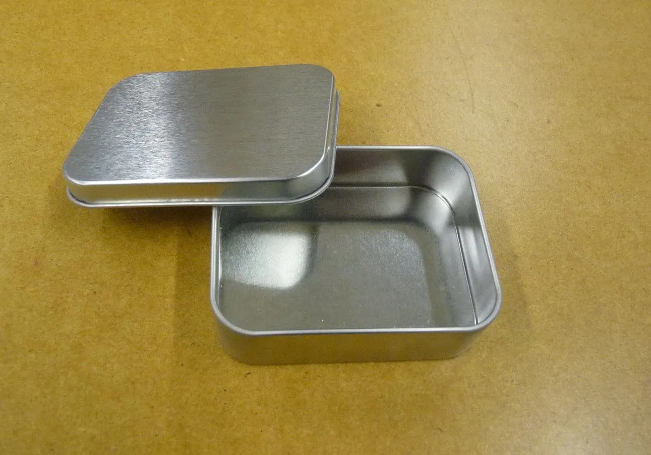 Rectangle Steel Tin Can