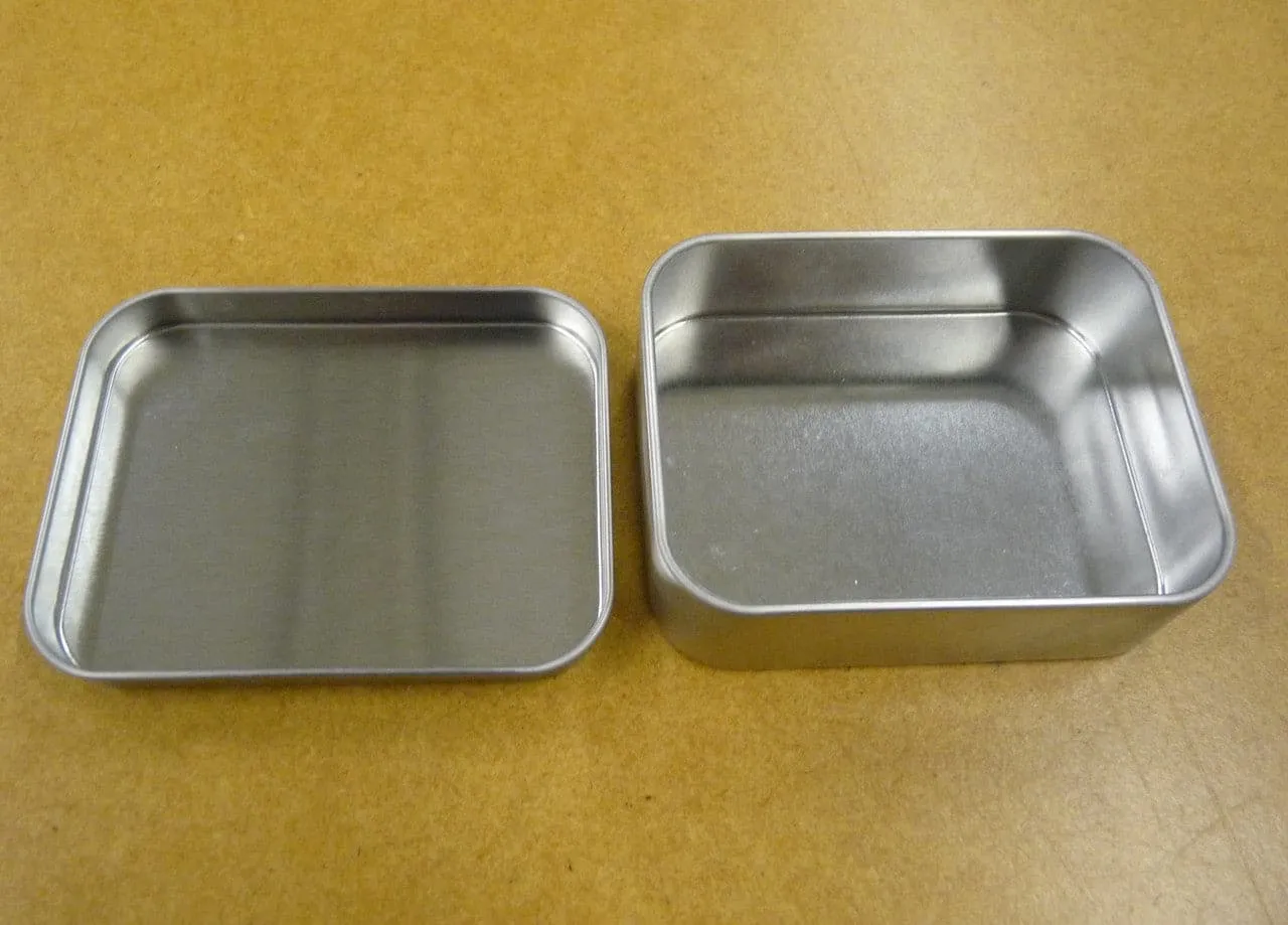 Rectangle Steel Tin Can