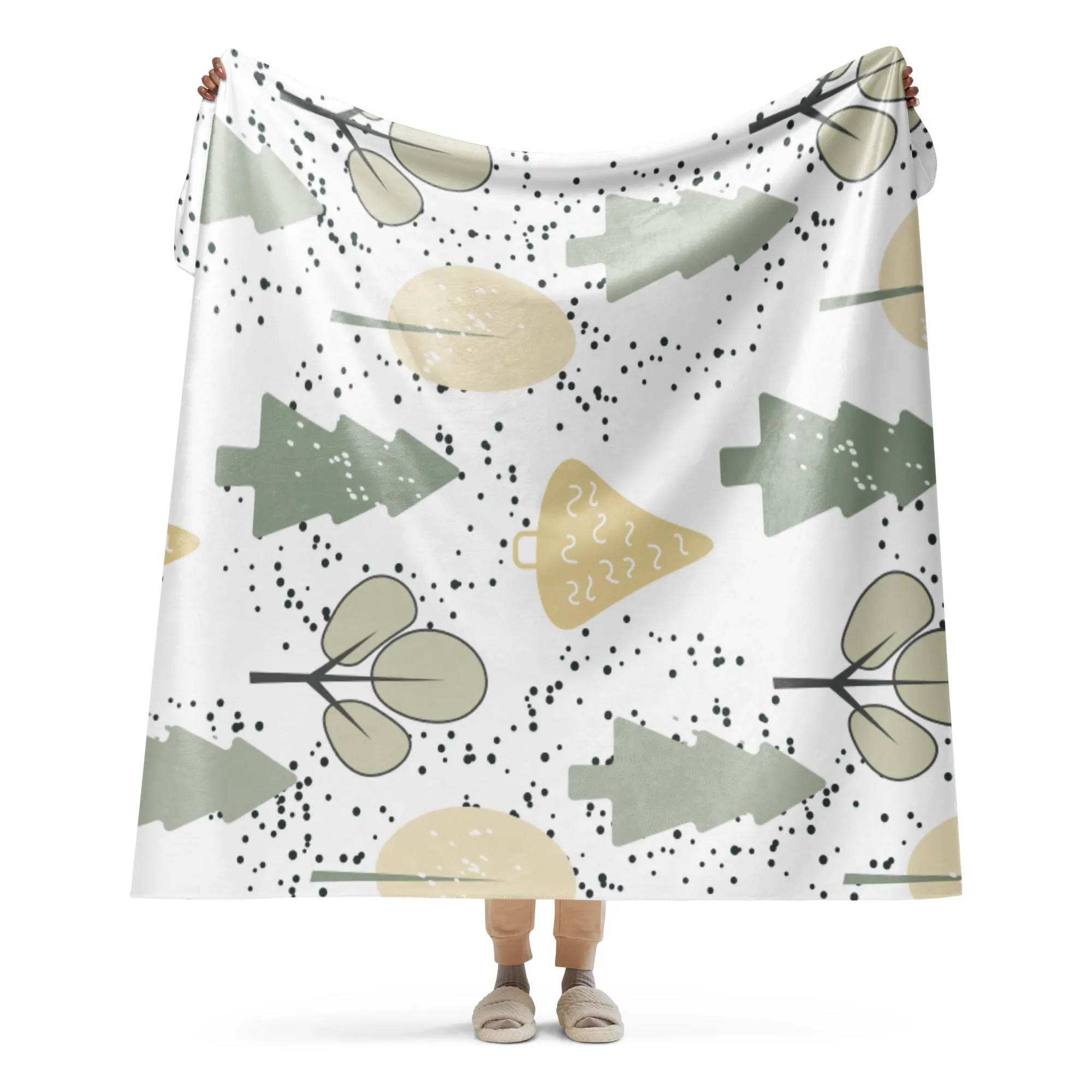 Simple Nature Sherpa blanket lioness-love