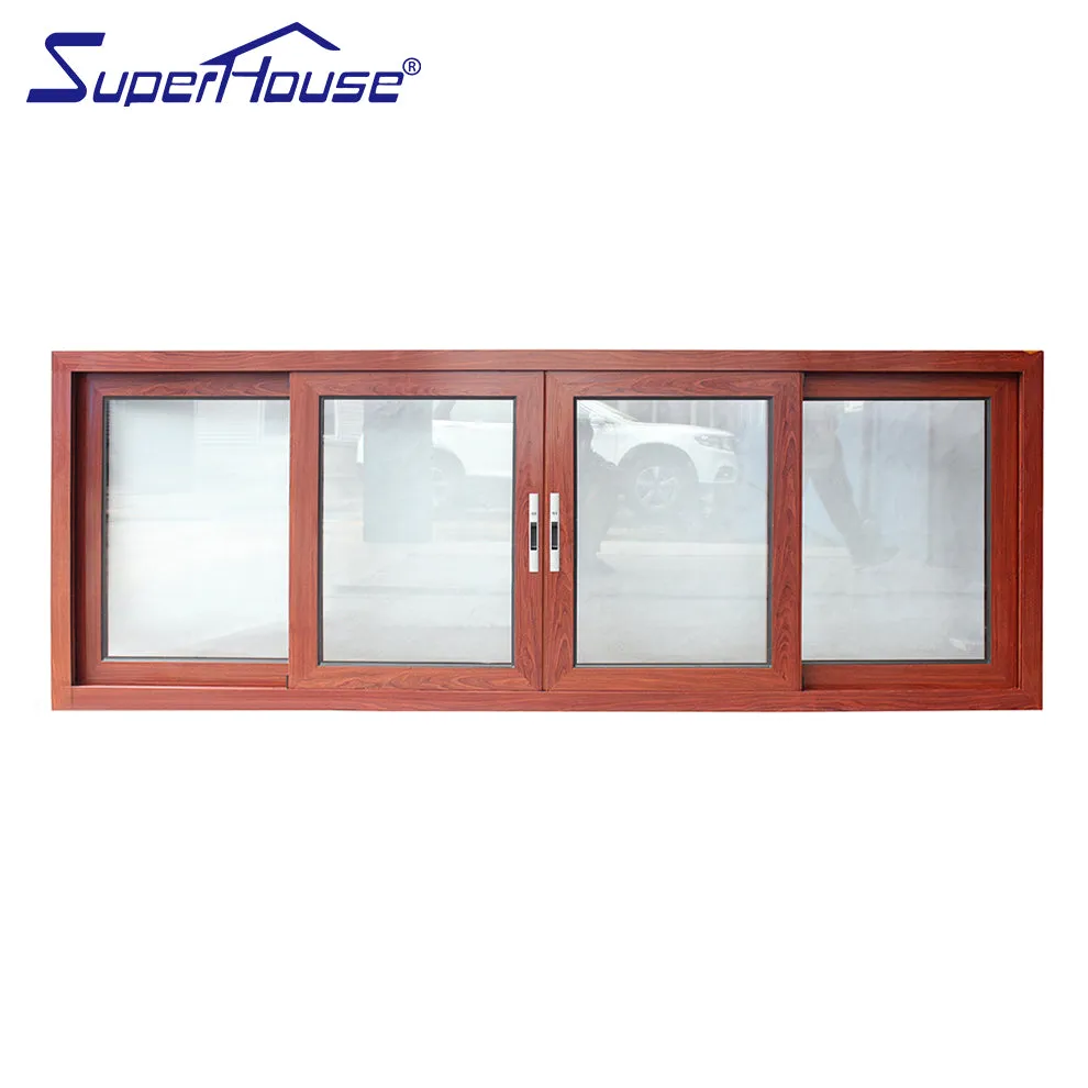 Superhouse Superhouse Modern brand hot-selling thermal break aluminum sliding window with fly screens for Canada